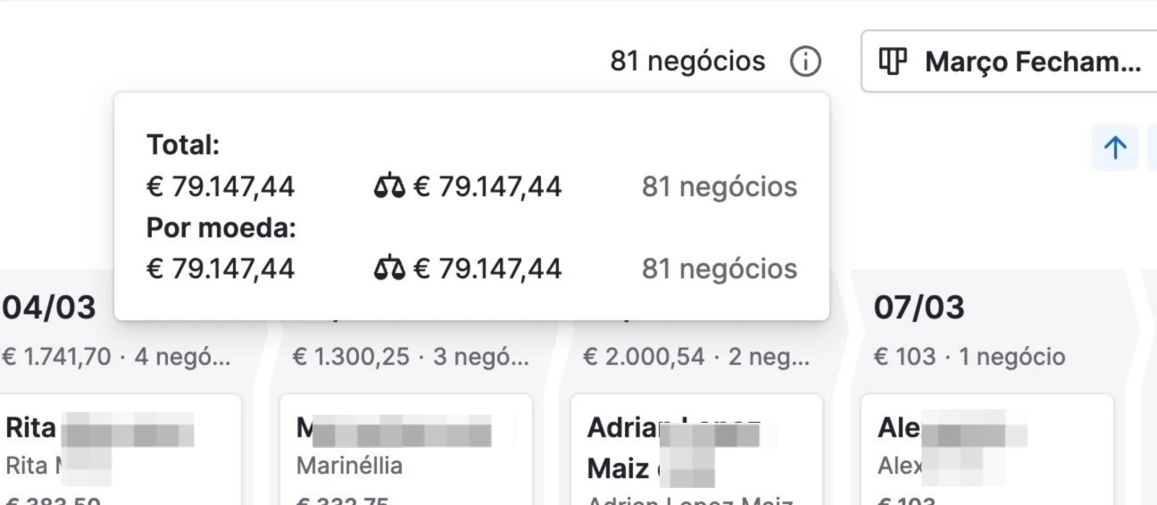 CRM pipeline